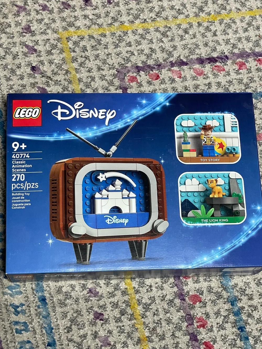 LEGO Disney Classic Animation Scene TV Set - Disney - Toy Story - Lion King